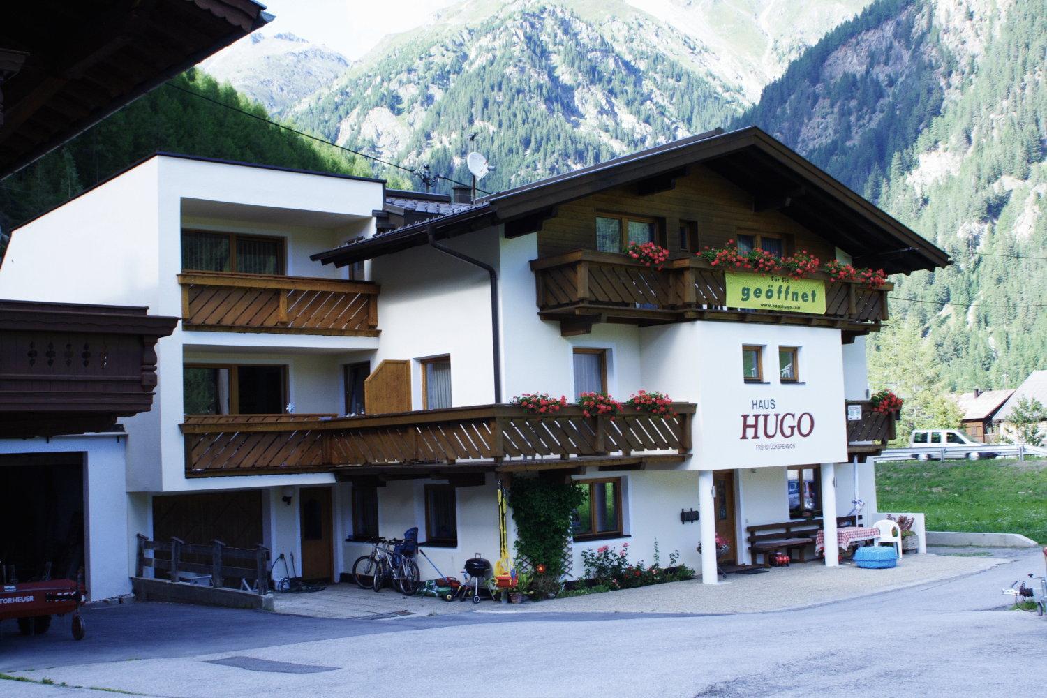 Haus Hugo Hotel Сьолден Екстериор снимка